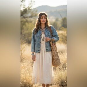 Lee 70s acid wash denim jacket